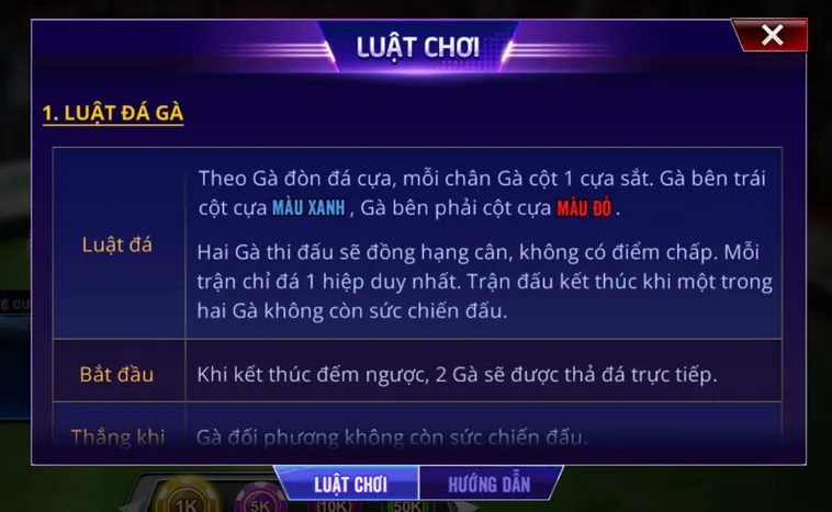 Trải Nghiệm Đỉnh Cao Đá Gà K Sports Tại RikBet Với Kèo Cược Hấp Dẫn