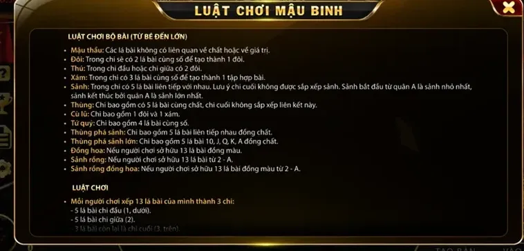 Mậu Binh Tại Rikbet Đỉnh Cao Với Tỷ Lệ Thắng Lớn Nhất Năm 2026