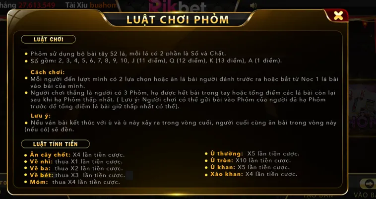 Phỏm Tại RikBet Sân Chơi Bài Trí Tuệ Cho Các Cao Thủ Đẳng Cấp