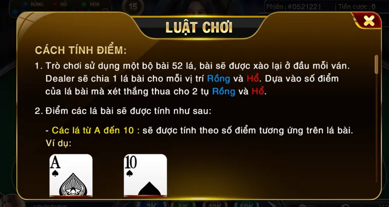 Quay Số Mini Rồng Hổ Tại RikBet Trải Nghiệm Đẳng Cấp Với Cơ Hội Thắng Lớn