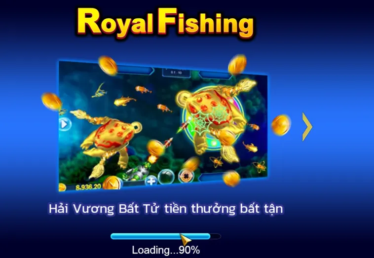 Bắn Cá Royal Fishing Tại RikBet Trải Nghiệm Săn Cá Đẳng Cấp Hoàng Gia