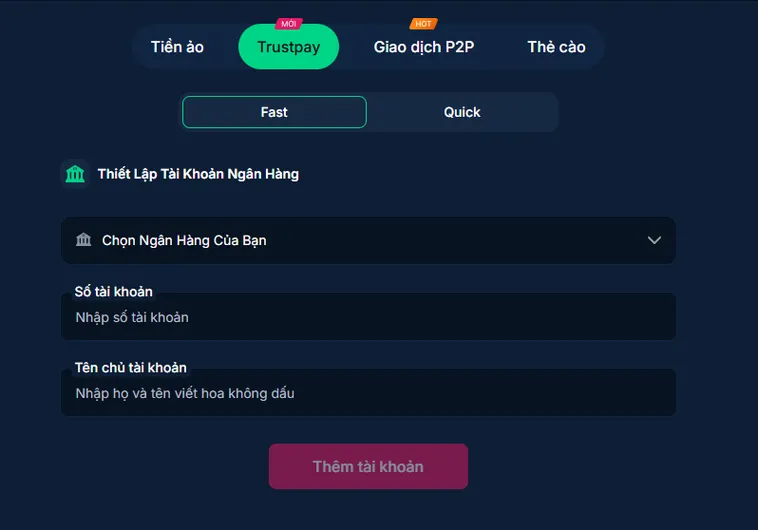 Rút Tiền RikBet Hướng Dẫn Cách Chuyển Tiền Thắng Cược Về Tài Khoản Ngân Hàng Nhanh Nhất
