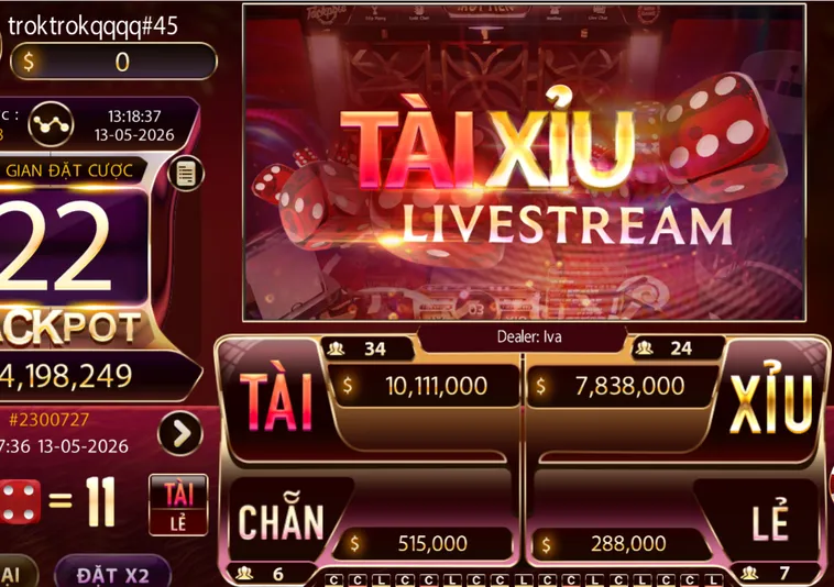 Trải Nghiệm Đỉnh Cao Với Sảnh Cược Tài Xỉu Live Tại RikBet Uy Tín Nhất